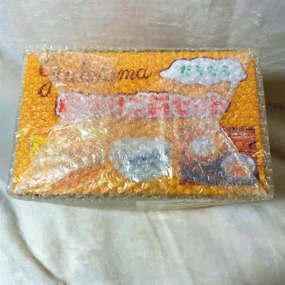 RARE Sanrio Gudetama Egg Over Rice Bowl Set of 2 Lazy Egg Ramen Kawaii - Picture 5 of 8